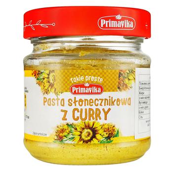 Primavika Sunflower Paste with Curry 160g - buy, prices for - photo 1