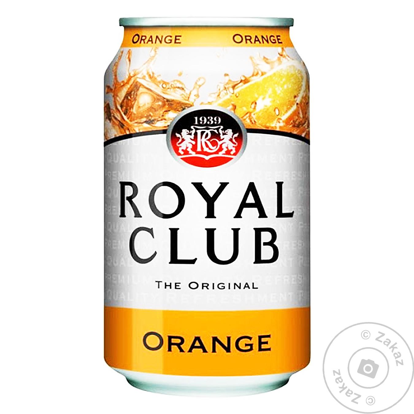 

Напиток газированный Royal Club апельсин 0.33л