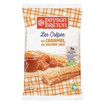 Блины Paysan Breton с карамелью и соленым маслом 30г*6шт - купить, цены на NOVUS - фото 1