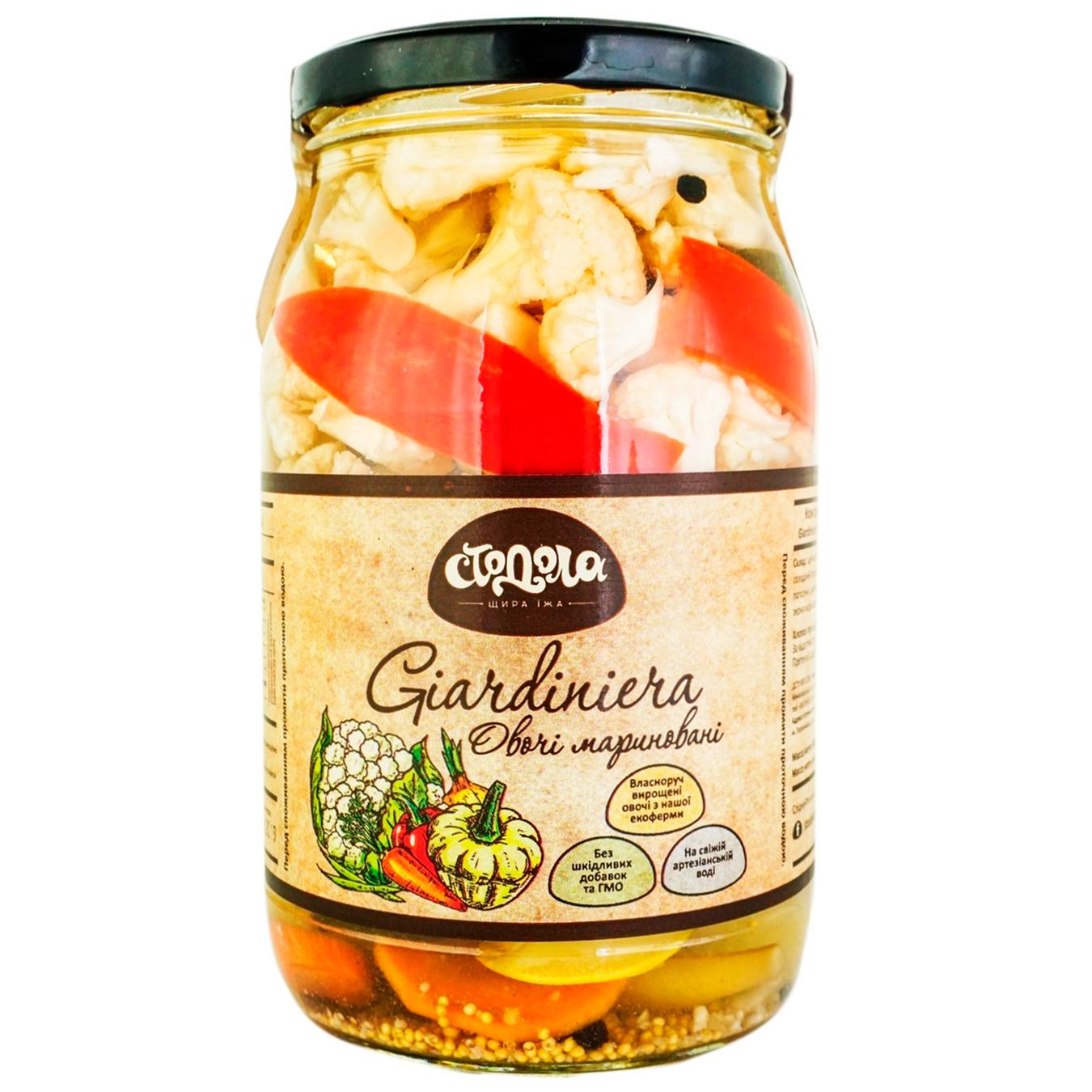 

Овощи Стодола Giardiniera маринованные 900г