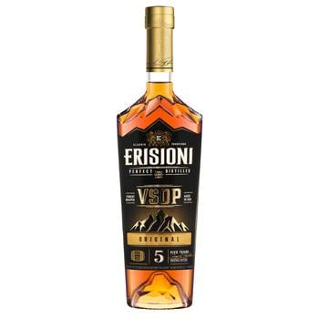 Коньяк Erisioni 5 років 40% 0,5л - купити, ціни на AlcoHub - фото 2