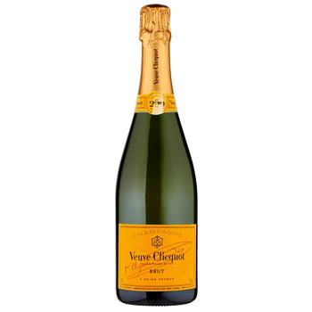 Шампанське Veuve Clicquot Brut біле брют 12% 0,75л