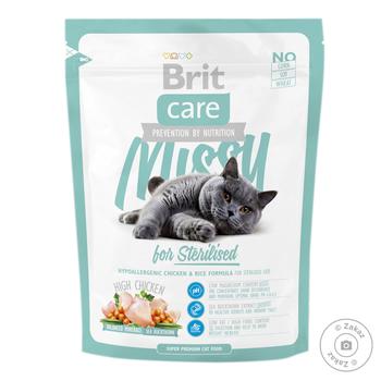 Корм сухий Brit Care Missy для стерилізованих котів 400г - купити, ціни на MasterZoo - фото 1