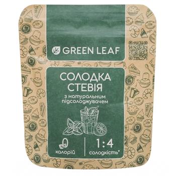 Заменитель сахара Green Leaf Сладкая стевия 100г