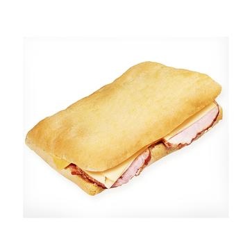 Ciabatta Sandwich with Pork and Cheese 210g - buy, prices for Auchan - photo 1