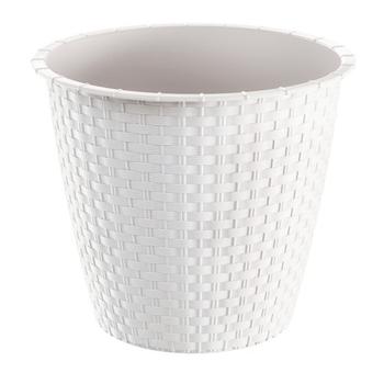 Prosperplast Ratolla White Pot For Flowers 24cm - buy, prices for Tavria V - photo 1