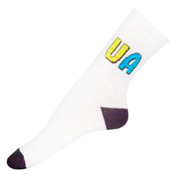 Носки V&T Классик UA женские высокие р.23-25 белые - купить, цены на - фото 1
