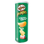 Чіпси Pringles картопляні зі смаком сиру та цибулі 165г