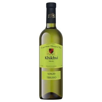 Tbiliso Khikhvi White Dry Wine 12% 0.75l