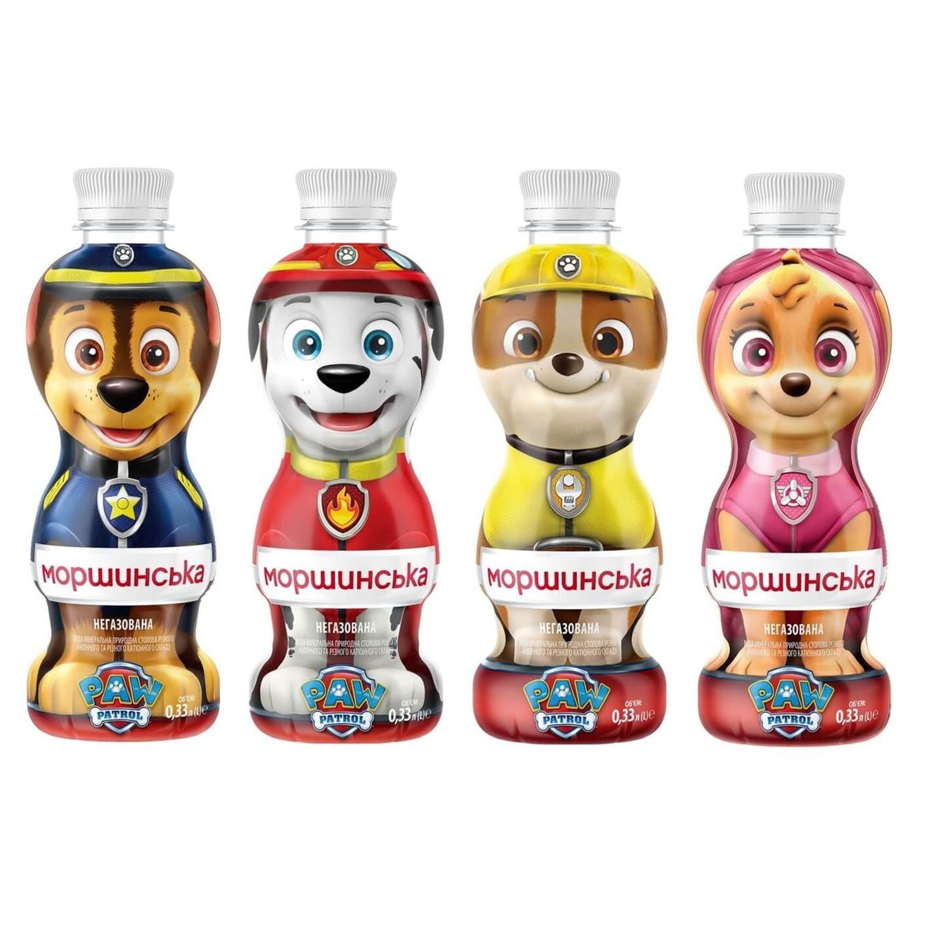 

Вода Моршинская Щенячий патруль минеральная негазированная 0,33л