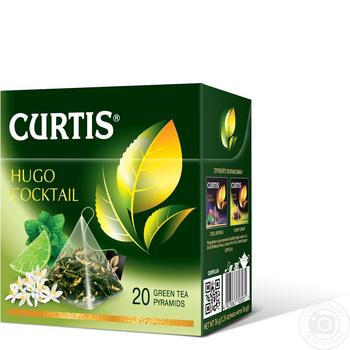 Curtis Hugo Coctail green tea 20*1,8g - buy, prices for MegaMarket - photo 1