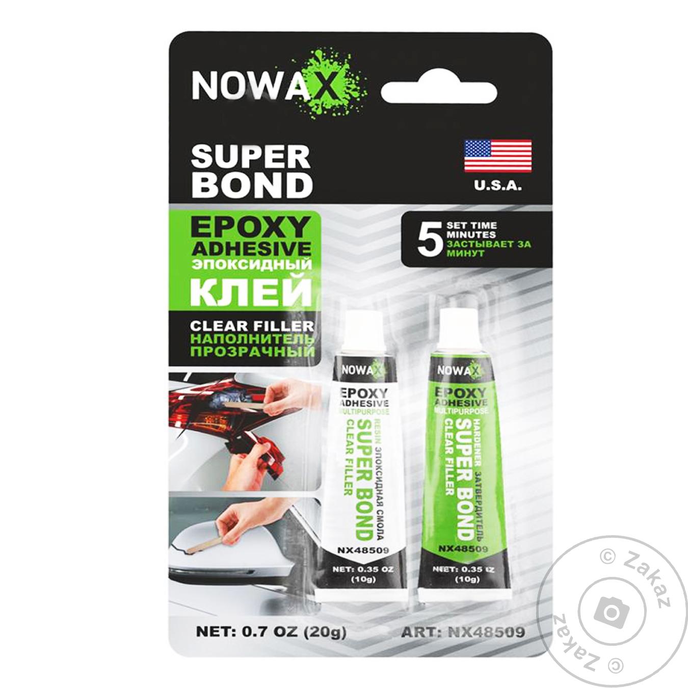 

Клей епоксидний Nowax 20 г прозорий NX48509