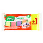 Fino Foameffect Kitchen Sponges 5+1pcs