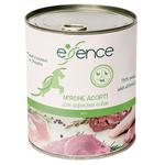 Essence Wet Food with Assorted Meats for Adult Dogs of All Breeds 800g