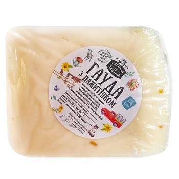 Zabiyaka Gouda Cheese with Fenugreek 45% - buy, prices for Auchan - photo 1