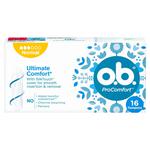 Тампоны женские гигиенические o.b.® ProComfort Normal 16шт