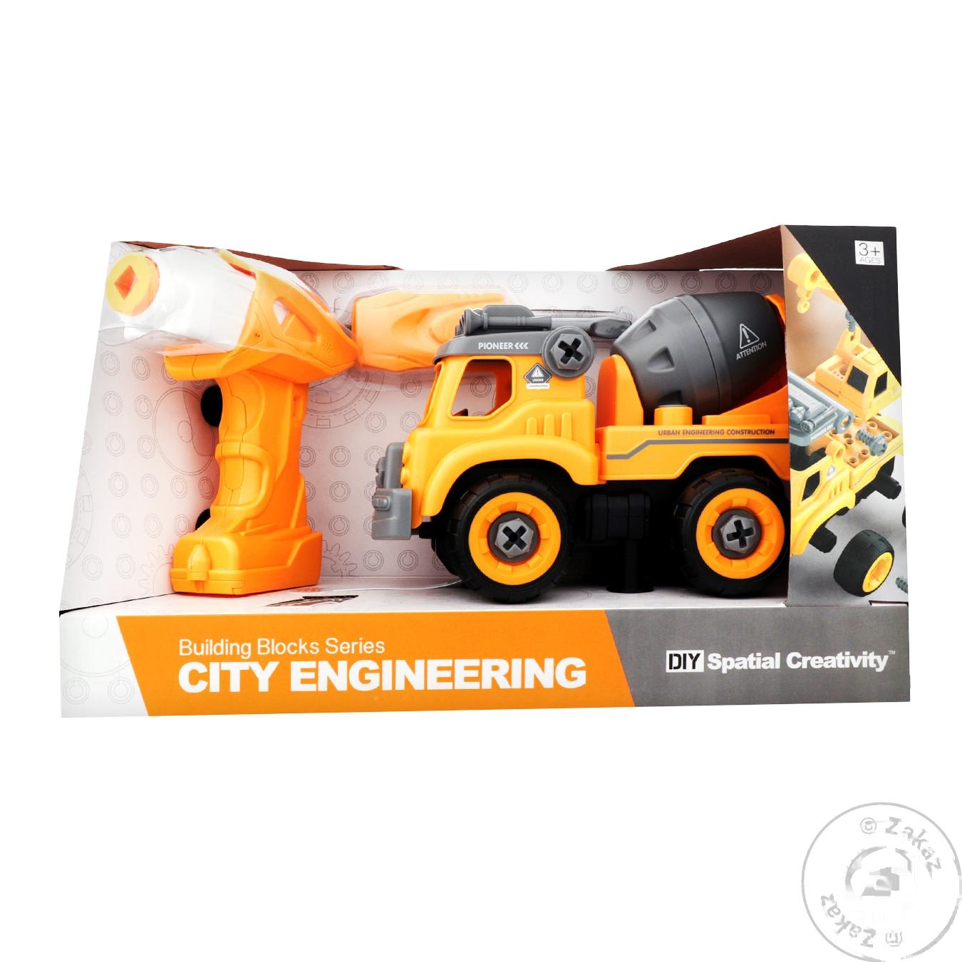 

Игрушка конструктор Qunxing Toys строительная техника