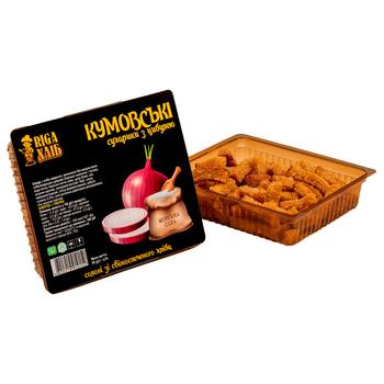 Riga Hlib Kumovsky Rusks with Onions 80g - buy, prices for Vostorg - photo 2