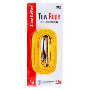 CarLife Ribbon Rope with Metal Hooks 2.5 т/4m - buy, prices for Tavria V - photo 1