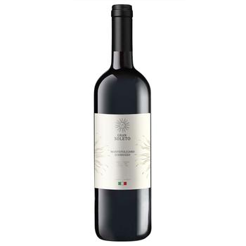 Gran Soleto Montepulciano d'Abruzzo Red Dry Wine 12.5% 0.75l - buy, prices for ULTRAMARKET - photo 1