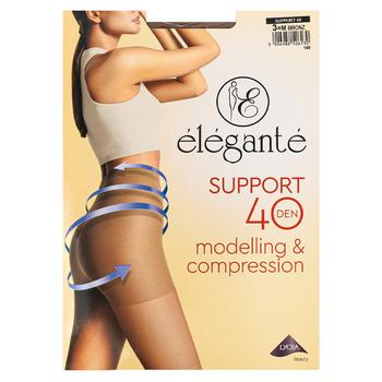 Колготи жіночі Elegant Support 40 Den р.3 Bronz