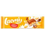 Шоколад молочний Roshen Lacmi з арахісом і карамельно-арахісовою начинкою 295г