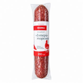 Marka Promo Imperial Raw Cured Sausage First Grade 300g - buy, prices for - photo 1