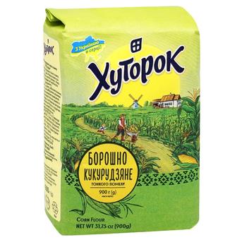 Khutorok Corn Flour 900g - buy, prices for Tavria V - photo 1