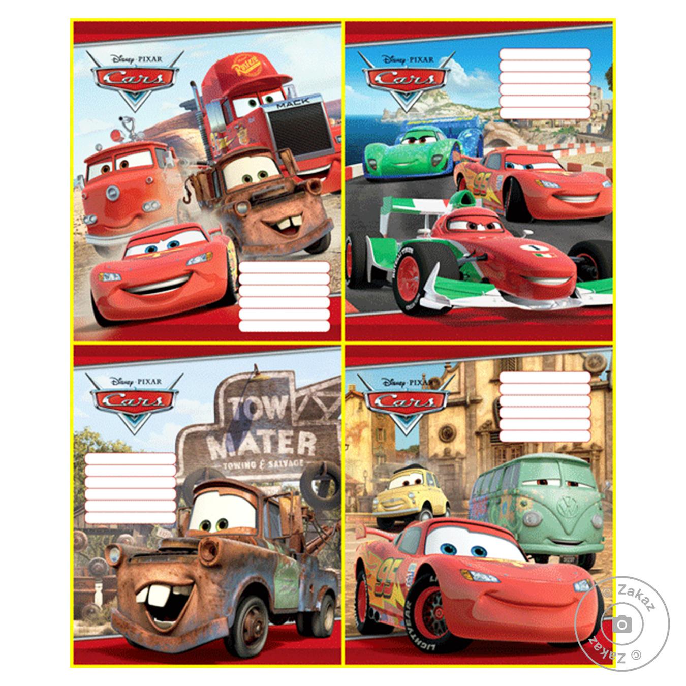 

Тетрадь 12 листов линия Cars MIZAR 249560