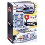 Bburago Street Fire Police Station Playset