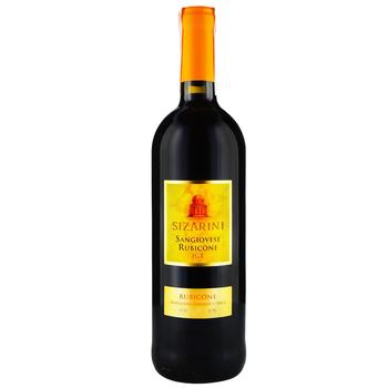 Вино Sizarini Sangiovese Rubicone IGT красное сухое 11,5% 0,75л