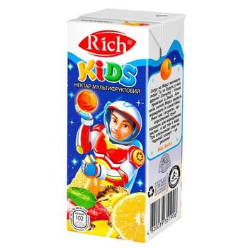 Rich Kids Nectar Multifruit 200ml - buy, prices for NOVUS - photo 2