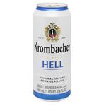 Пиво Krombacher Hell светлое 5% 0,5л