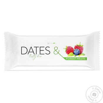 Vitalio Date, Cereals and Forest Fruits Bar 28g - buy, prices for Tavria V - photo 1