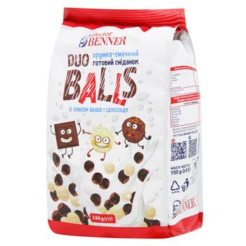 Завтрак сухой Dr.Benner Duo Balls 150г - купить, цены на NOVUS - фото 1