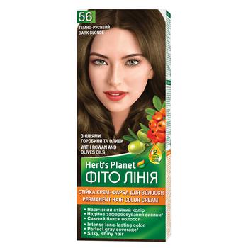 Fito Liniya Herb's Planet №56 Hair Dye Dark Blond