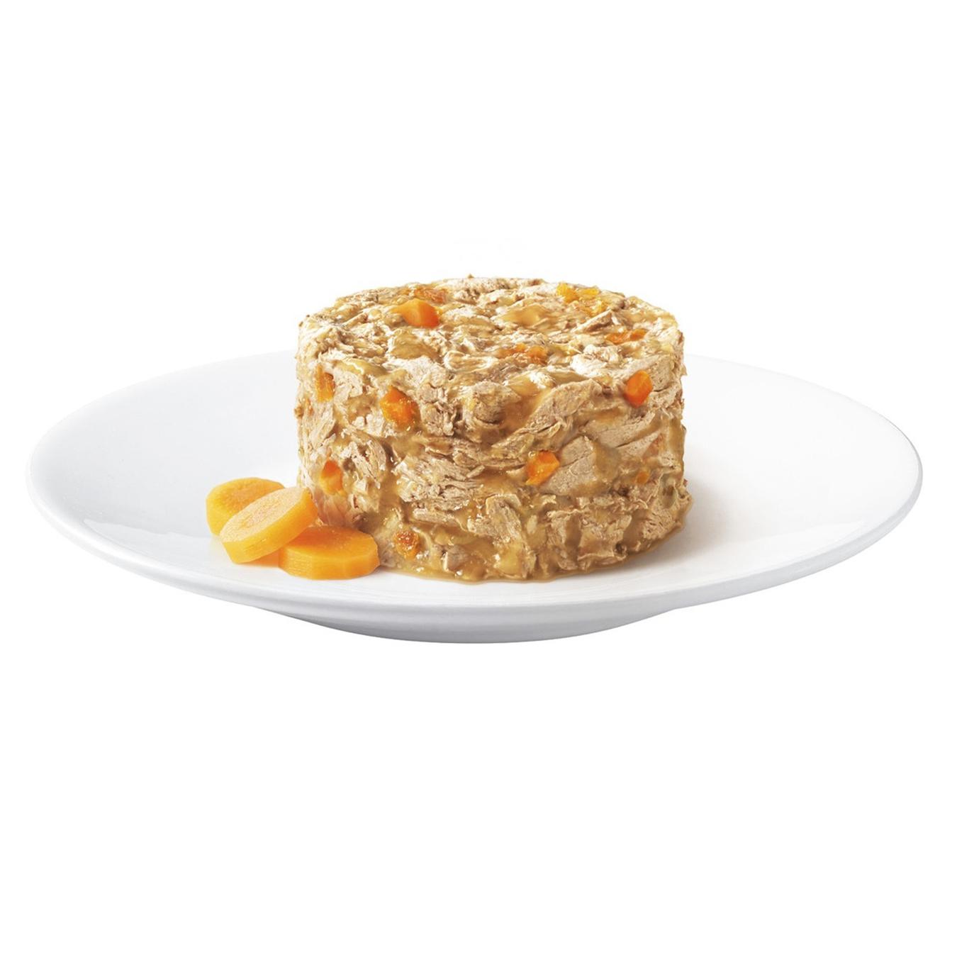 

Корм Gourmet Gold Нежные биточки С курицей и морковью для взрослых кошек 85г
