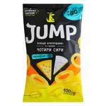Jump Corn Waffles Snack with Four Cheeses 100g