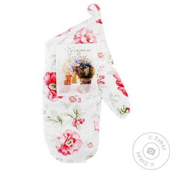 Рукавичка Прованс бавовняна 27х16см - купити, ціни на - фото 1