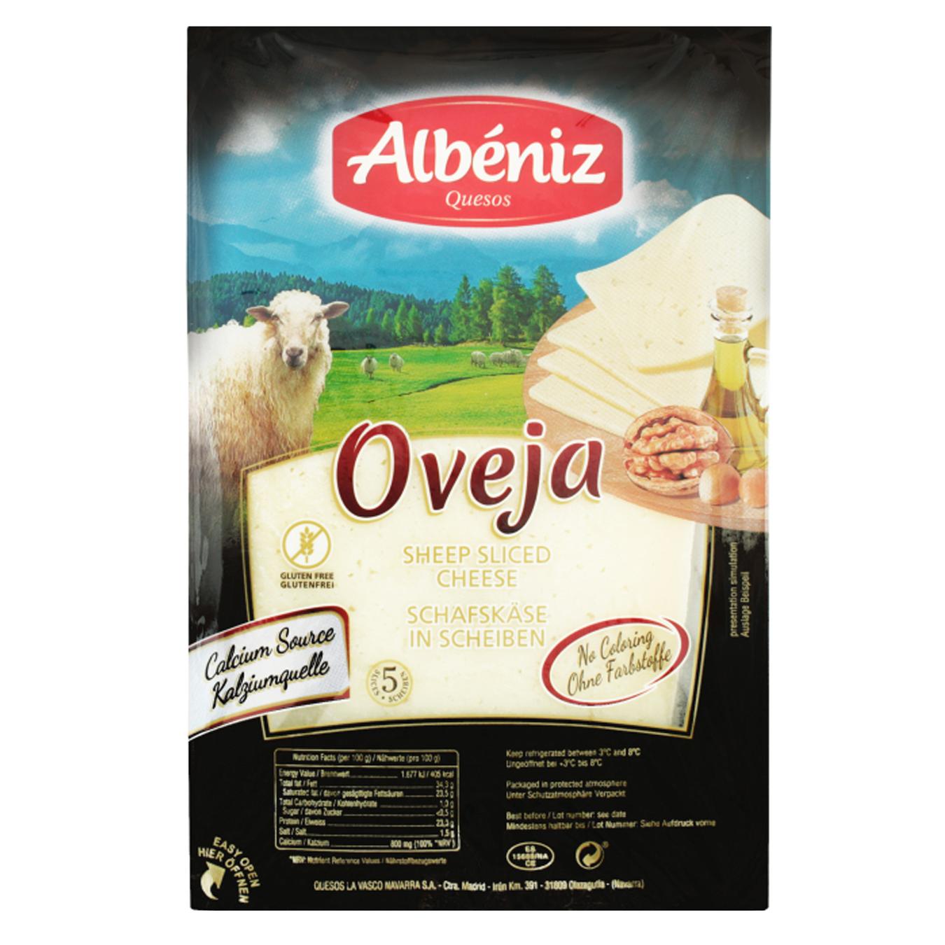 

Сыр Albeniz Oveja овечий нарезанный ломтиками 34,3% 75г