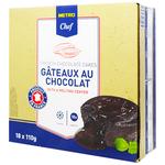 Metro Chef Frozen Chocolate Fondant 110g x 18pcs