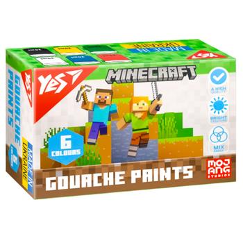 Yes Minecraft Gouache Paints 20ml*6 colors - buy, prices for NOVUS - photo 1