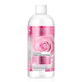 Eveline Pink Micellar Water For Makeup Removal 3in1 400ml - buy, prices for Tavria V - photo 1