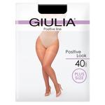 Giulia Positive Look 40 Den Women's Tights s.7 Nero