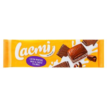 Шоколад молочный Roshen Lacmi Cocoa wafers milk Choco fillings 235 г - купить, цены на Идеал - фото 1