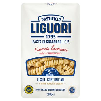 Макаронные изделия Pastificio Liguori Fusilli Corti Bucati 500г - купить, цены на NOVUS - фото 1