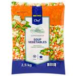 Metro Chef Frozen mix Vegetable soup 2.5kg