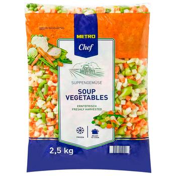 Metro Chef Frozen mix Vegetable soup 2.5kg - buy, prices for METRO - photo 1