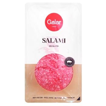 Колбаса Galar Салями нарезанная 80г
