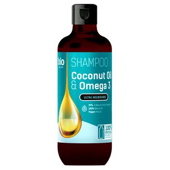 Шампунь Bio Naturell 355 мл coconut oil and omega 3